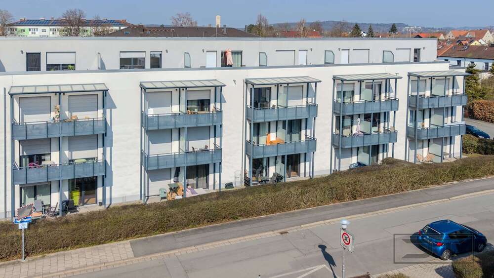 Etagenwohnung Bayreuth Justus-Liebig-Straße / Quellhöfe /Rückertweg - 1 Zimmer, 32 m&sup2;, 148.000&euro; | Angebot:26076095