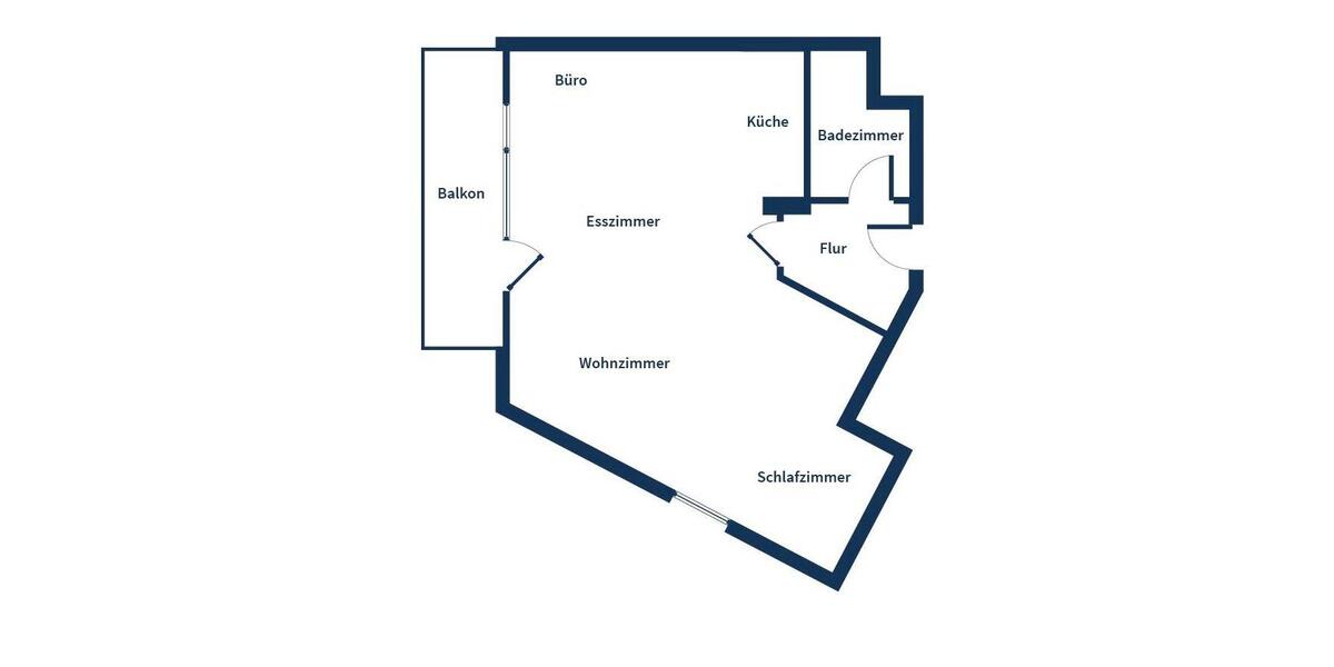 Etagenwohnung Bayreuth City - 1 Zimmer, 43 m&sup2;, 595&euro; | Angebot:26681364