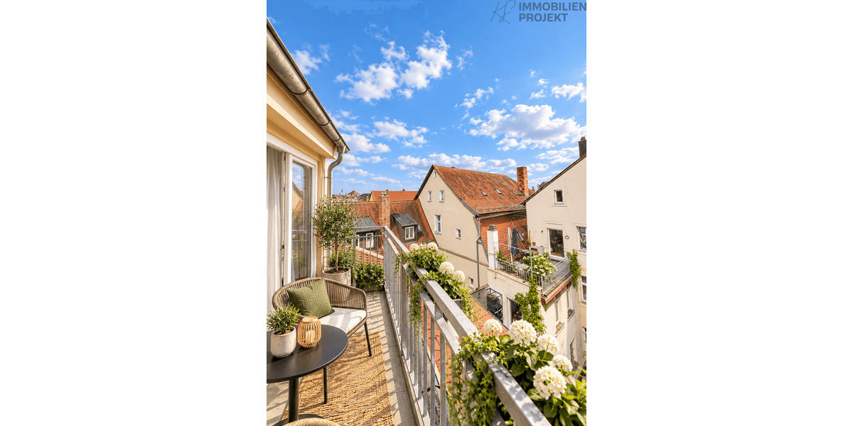 Etagenwohnung Bayreuth Südwestliche Innenstadt - 3 Zimmer, 80 m&sup2;, 1.500&euro; | Angebot:27356550