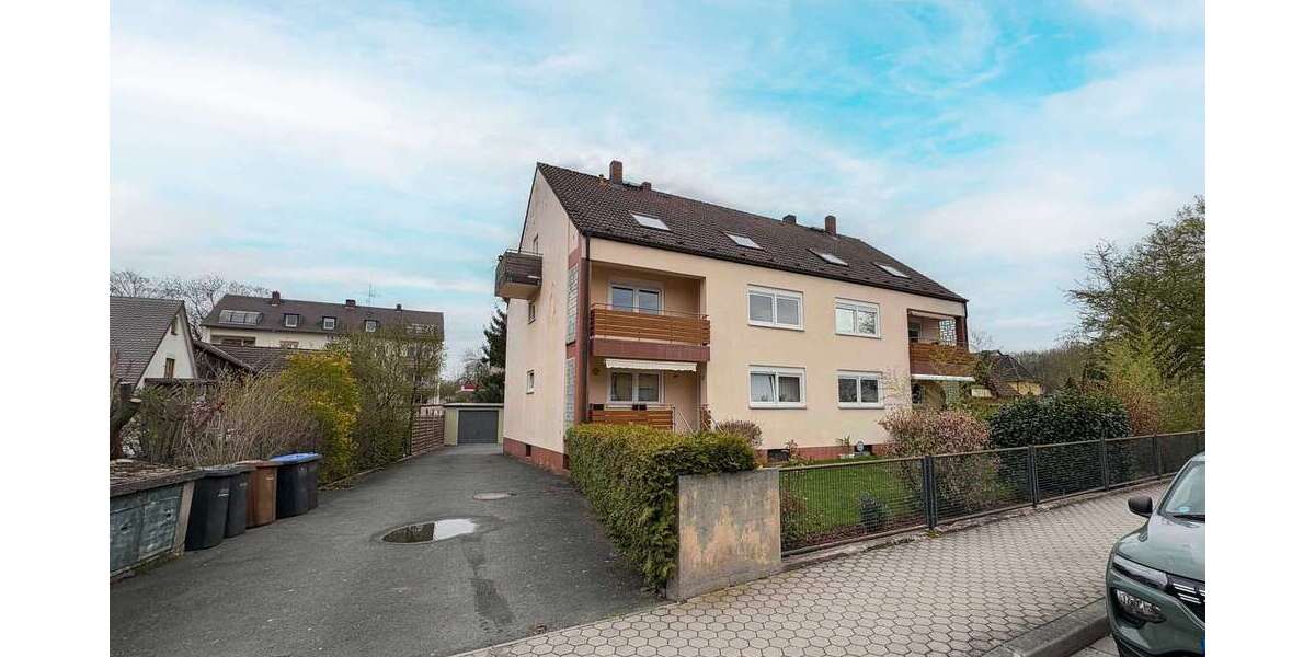 Etagenwohnung Bayreuth City - 3 Zimmer, 75 m&sup2;, 222.000&euro; | Angebot:26211612