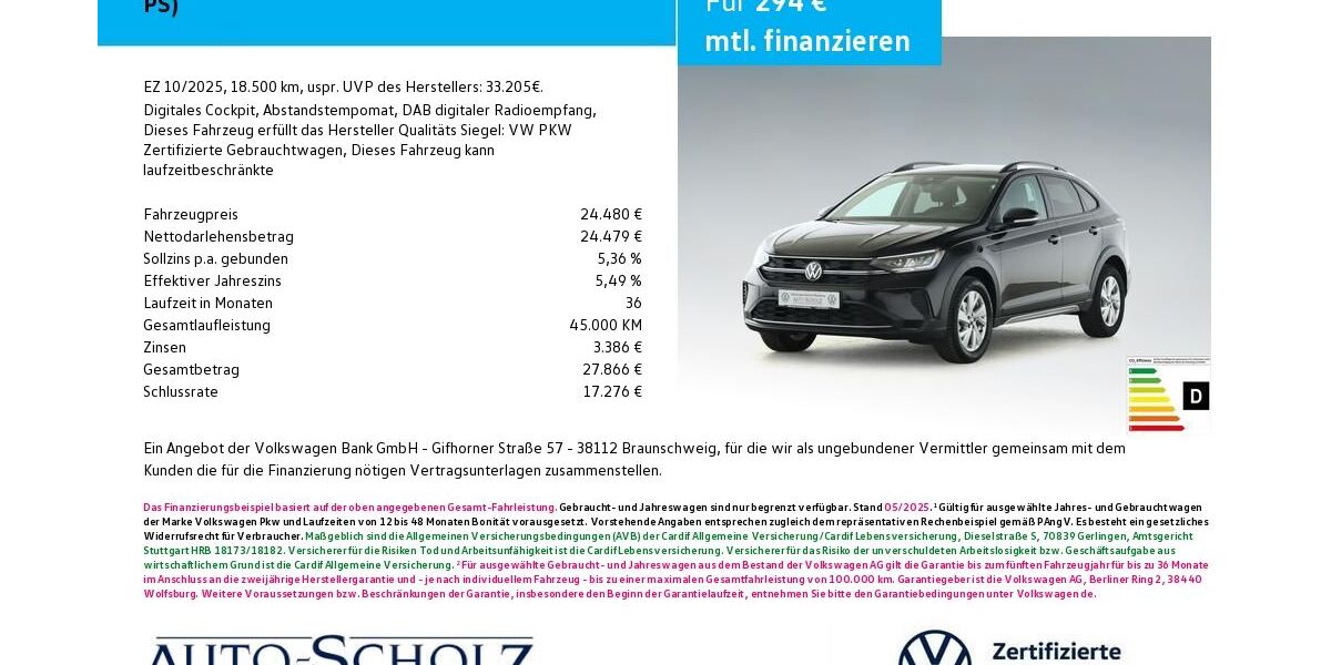 VW Taigo 18.500 km 23.480 &euro; Bayreuth 95448