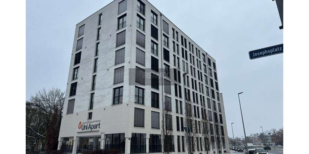 Etagenwohnung Bayreuth City - 1 Zimmer, 20 m&sup2;, 114.500&euro; | Angebot:24484499