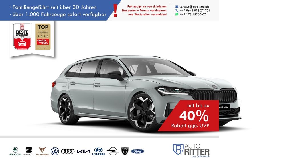 Skoda Superb 1.378 km 46.690 &euro; Eschenbach 92676
