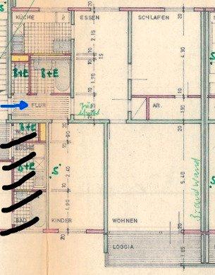 Etagenwohnung Bayreuth Altstadt - 3.5 Zimmer, 93 m&sup2;, 275.000&euro; | Angebot:26581500