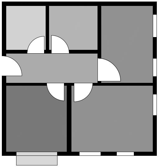 Etagenwohnung Mainleus - 3 Zimmer, 78 m&sup2;, 570&euro; | Angebot:25783377