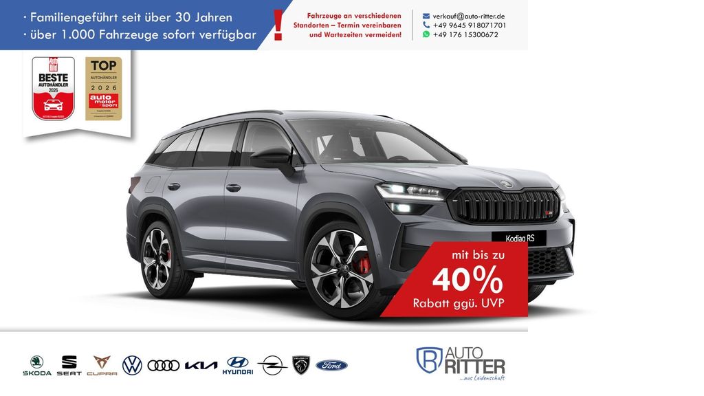 Skoda Kodiaq 1.738 km 56.690 &euro; Eschenbach 92676