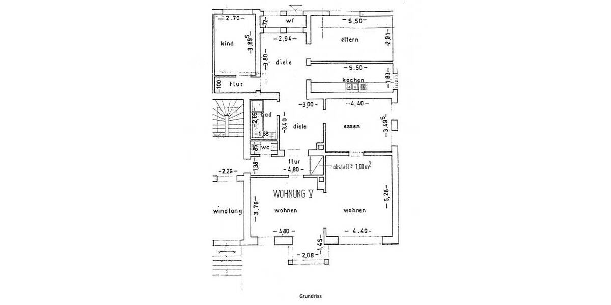Etagenwohnung Untersteinach - 4 Zimmer, 129 m&sup2;, 105.000&euro; | Angebot:25665664
