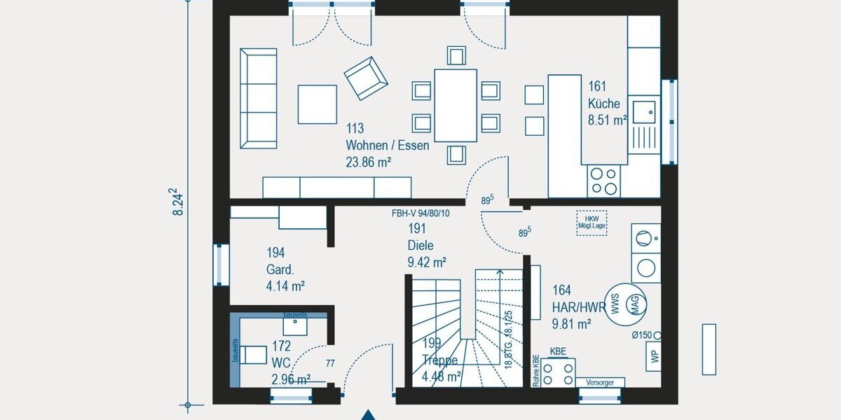 Ihr individuell geplantes Traumhaus in Gefrees - Schlüsselfertig- in ruhiger Lage - Einfamilienhaus Gefrees Böseneck | Angebot:27356151