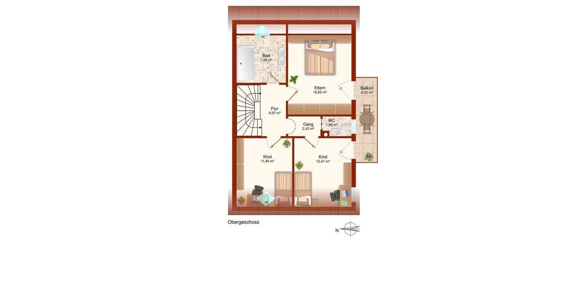 Doppelhaushälfte Hummeltal Pettendorf - 5 Zimmer, 145 m&sup2;, 445.000&euro; | Angebot:25821270