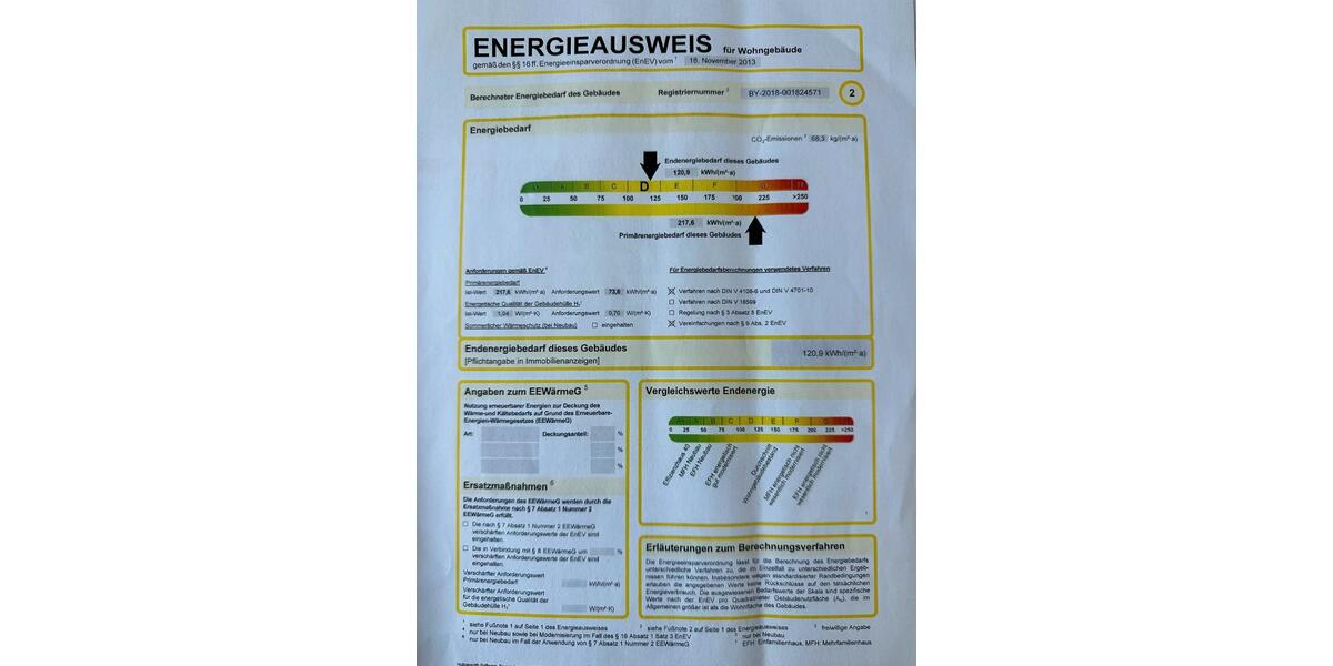 Etagenwohnung Mainleus - 2 Zimmer, 48 m&sup2;, 335&euro; | Angebot:26419174