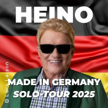 Heino - Made in Germany Solo Tour 2026 22.04.2026 Dr.- Stammberger-Halle