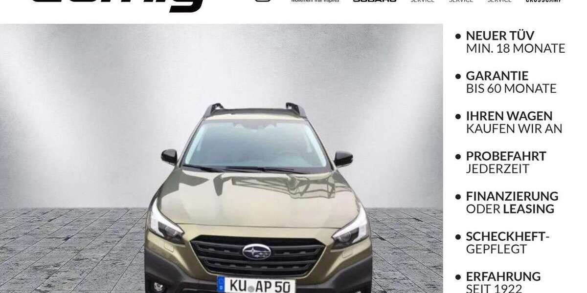 Subaru OUTBACK 2.990 km 47.990 &euro; Himmelkron 95502