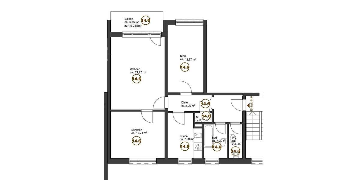Einfamilienhaus Creußen - 3 Zimmer, 149.000&euro; | Angebot:26107919